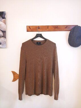 Banana Republic Merino Wool Sweater - Brown/Tan
